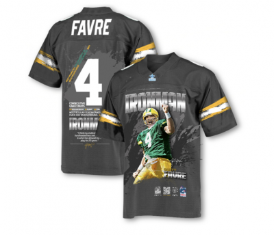 Brett Favre Ironman Collectible Jersey