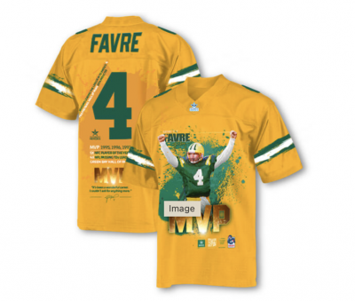 Brett Fvare MVP Collectible Jersey